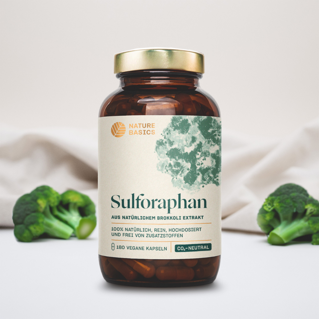 sulforaphan kapseln aus brokkoli extrakt, brokkolisprossen kapseln, sulforaphan hochdosiert