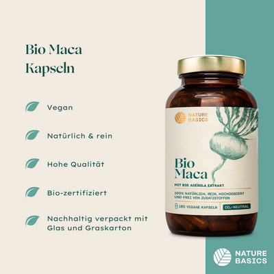 bio maca kapseln eigenschaften