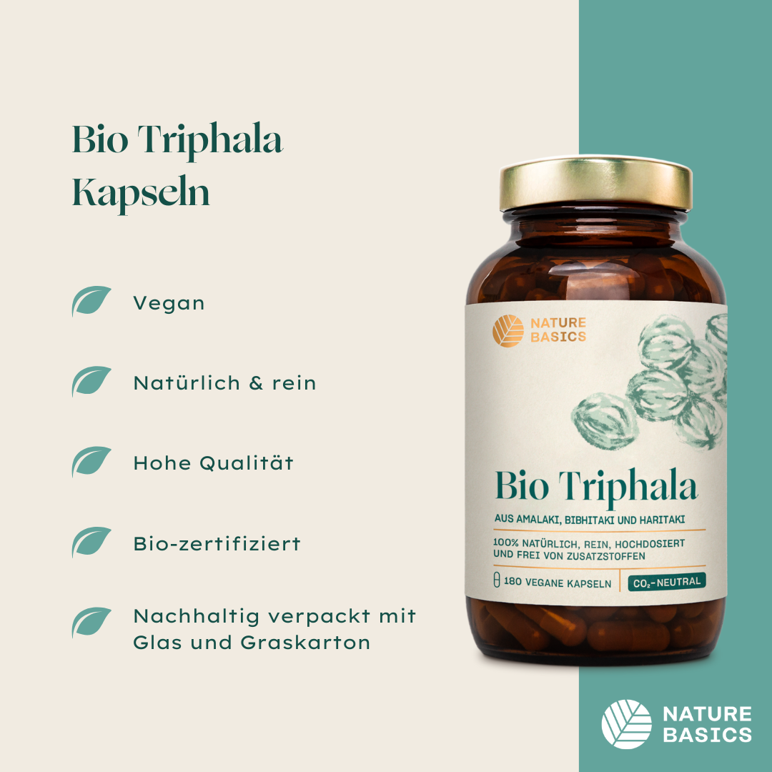 bio triphala kapseln eigenschaften