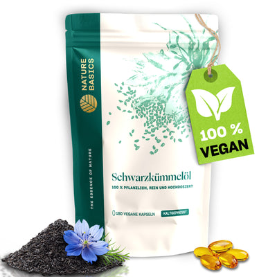 Bio Schwarzkümmelöl Kapseln