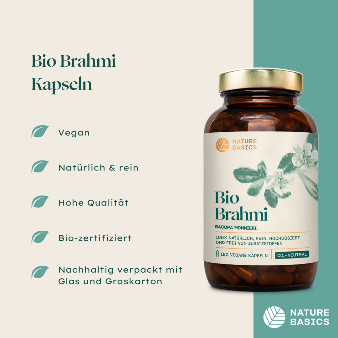 Bio Brahmi Kapseln Eigenschaften