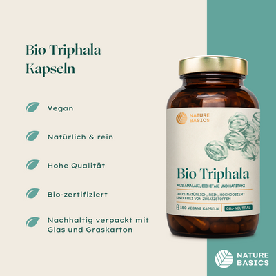 bio triphala kapseln eigenschaften