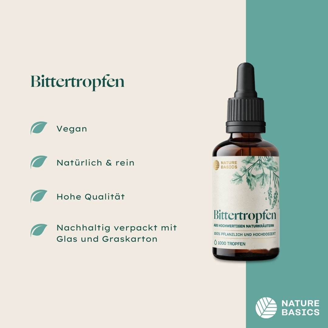 Bittertropfen ohne Alkohol