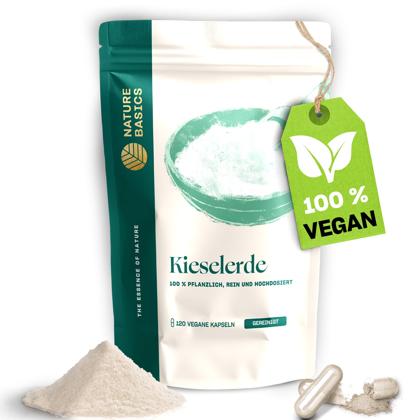 Kieselerde Kapseln