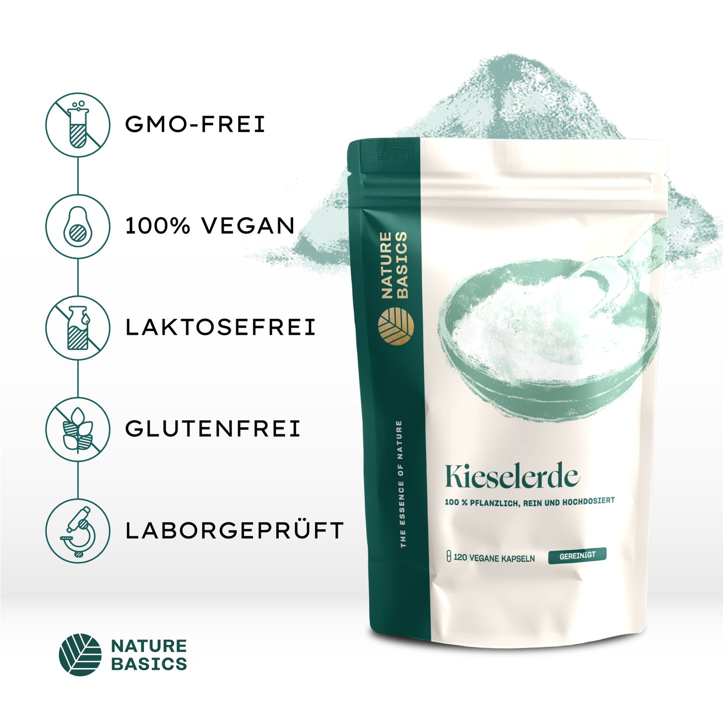 Kieselerde Kapseln