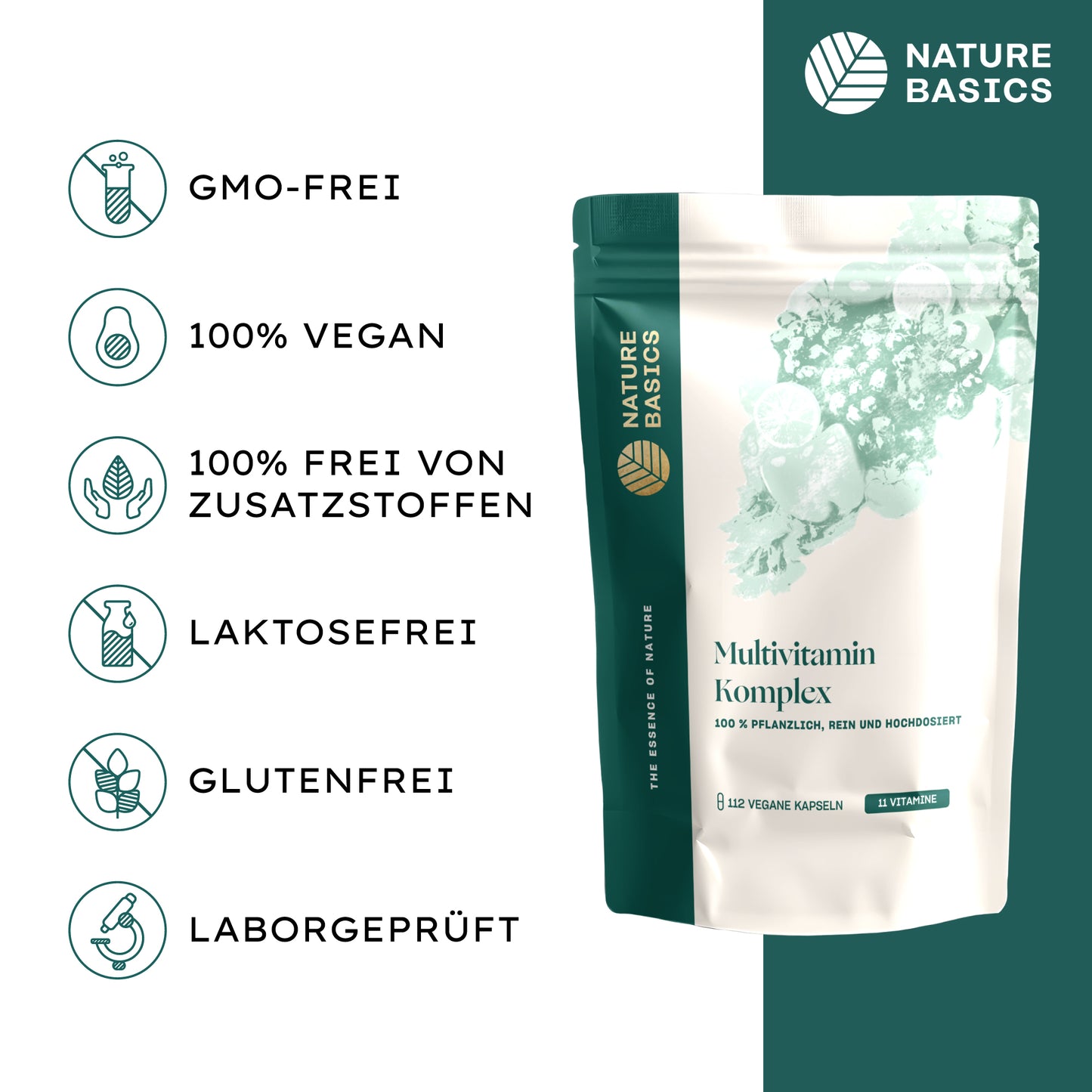 Nature Basics Vitaminkomplex Beutel OP112